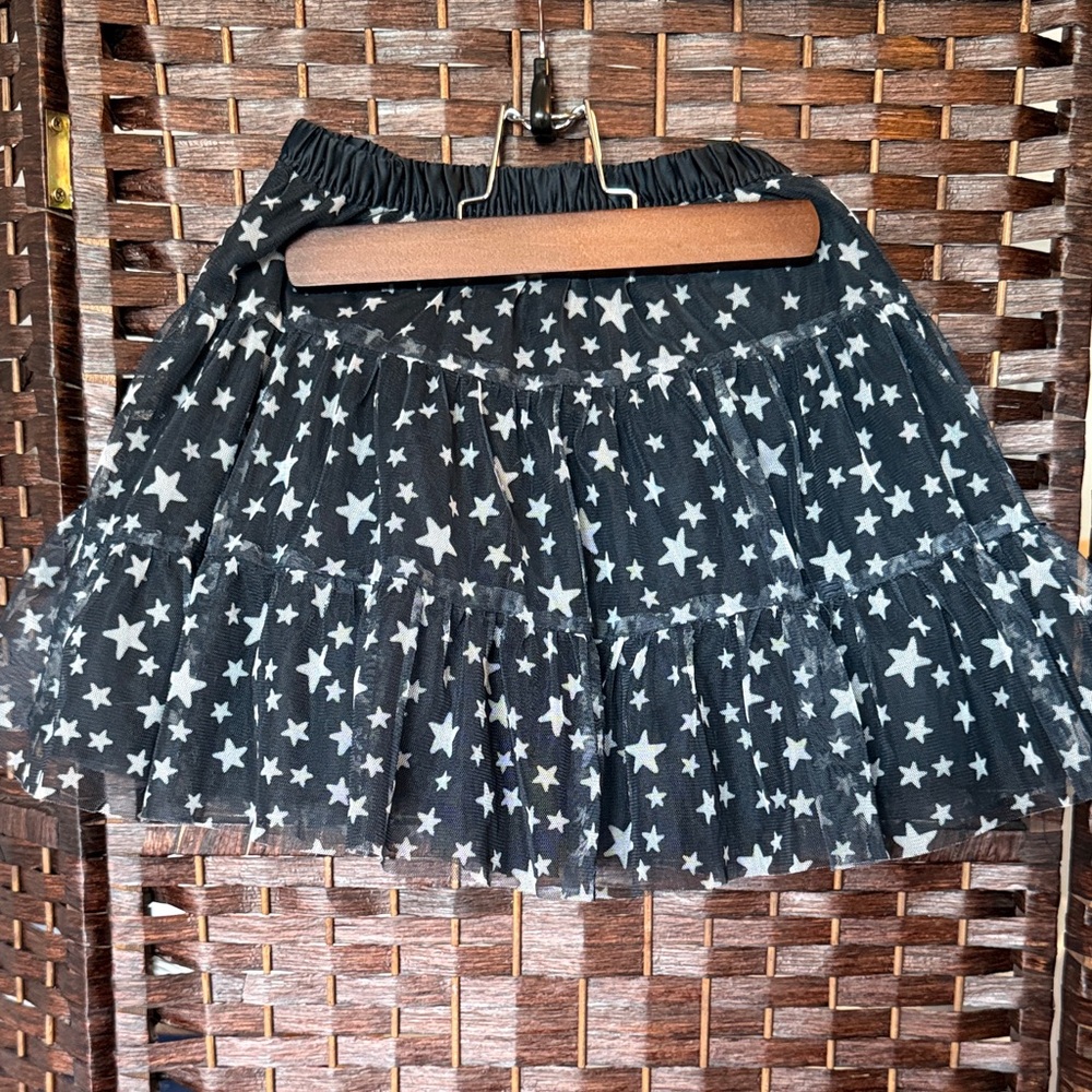 Carter's Black and White Star Mini Skirt
